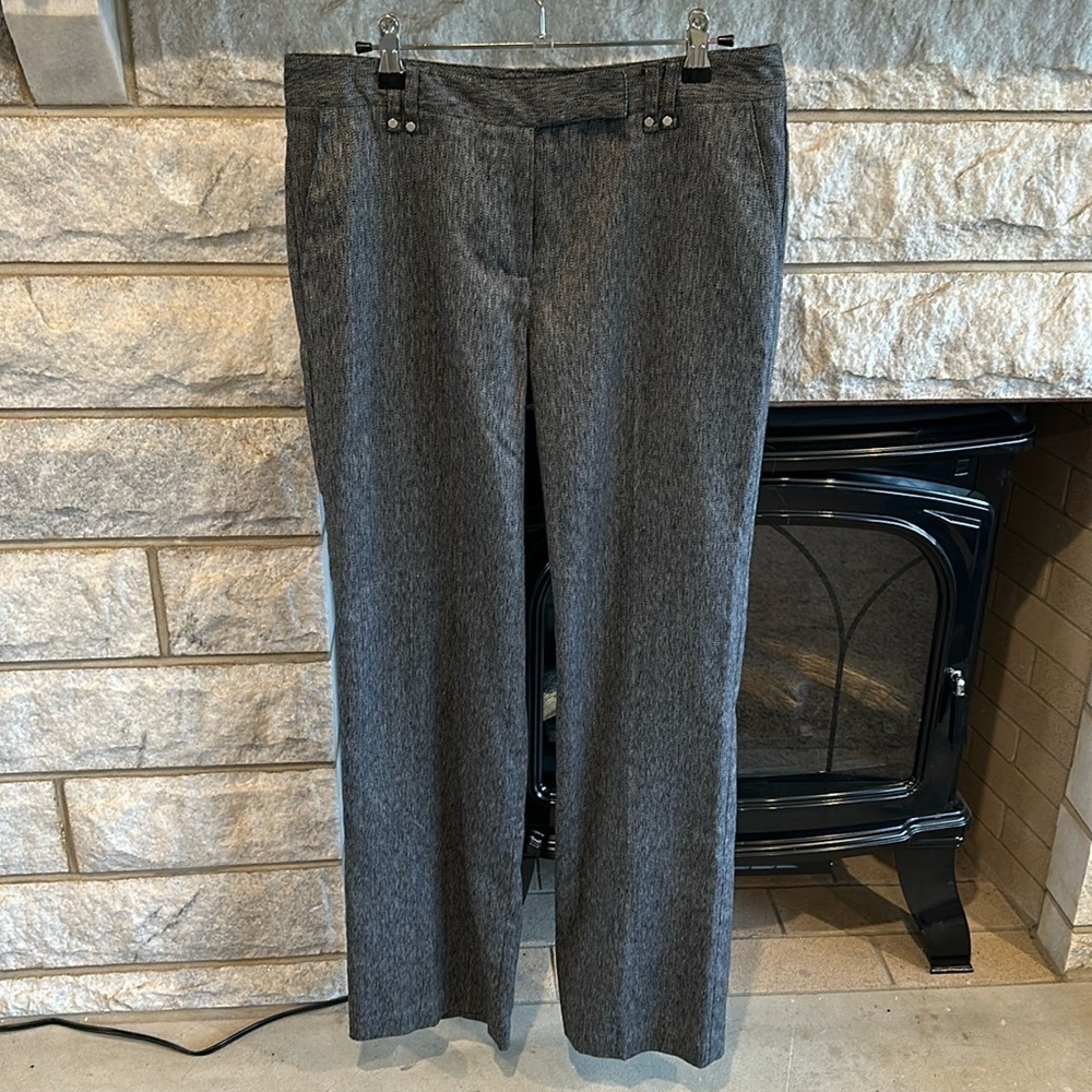 Christopher & Banks gray trouser pants size 8